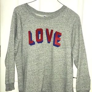 Old Navy LOVE Crewnwck